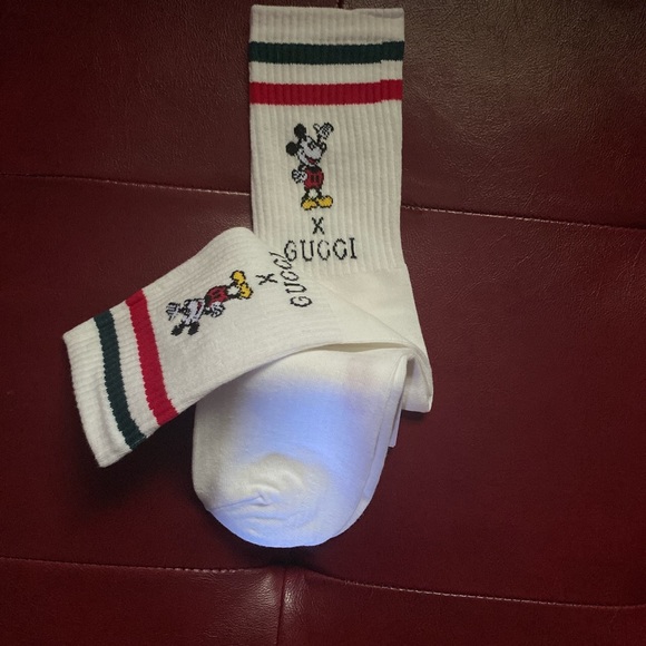 mickey mouse gucci socks